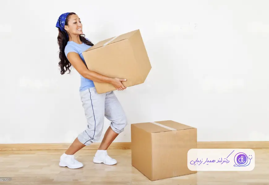 برداشتن وسایل سنگین بعد از عمل بینی: نکاتی که باید رعایت کنید! بلند کردن بار سنگین بعد از عمل بینی