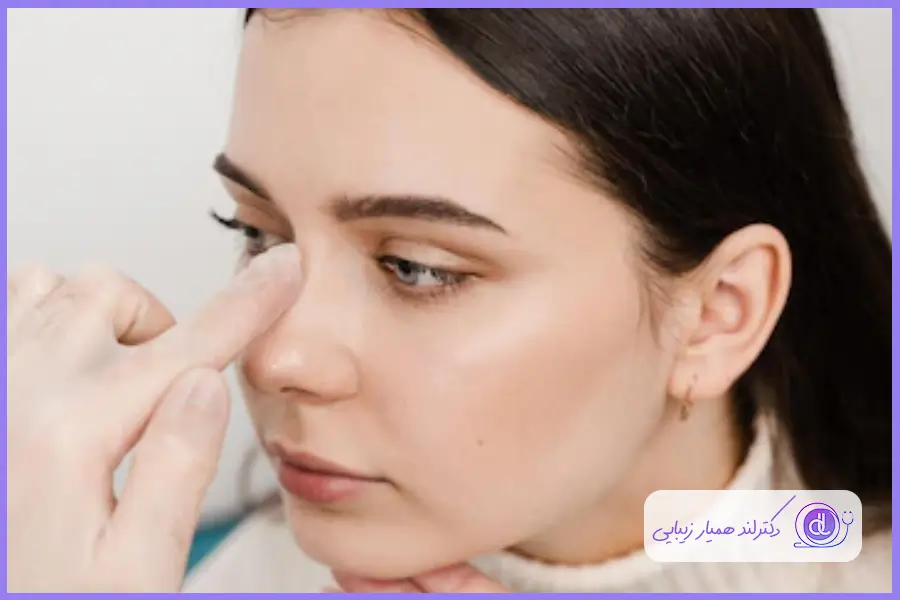 ماساژ بینی بعد از عمل: بدون خطر کج شدن بینی ماساژ بینی برای رفع کجی