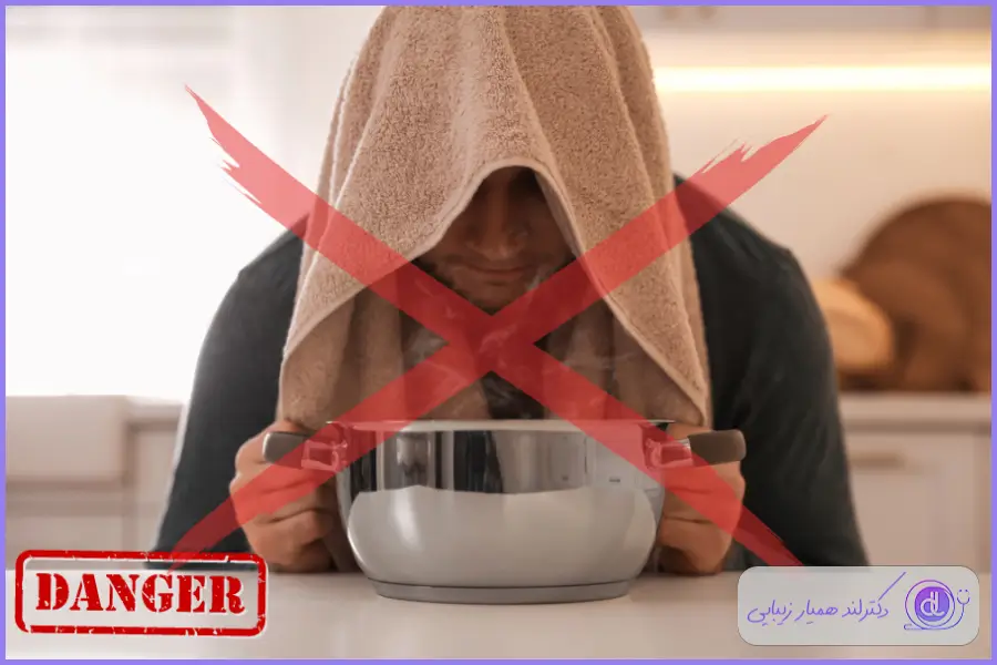 روش خطرناک بخور دادن بعد از جراحی بینی