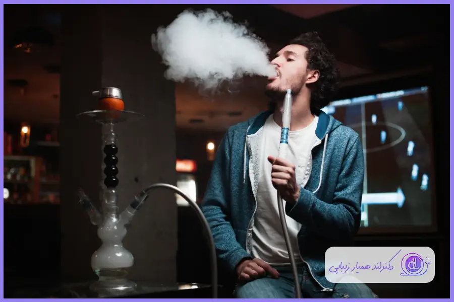 مضرات قلیان برای بینی عمل شده