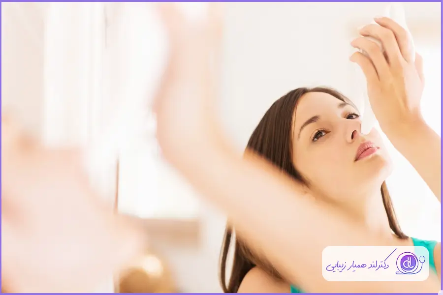 تمیز کردن بینی بعد از عمل