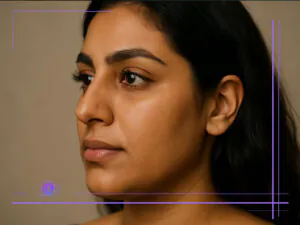 عمل بینی با پوست ضخیم